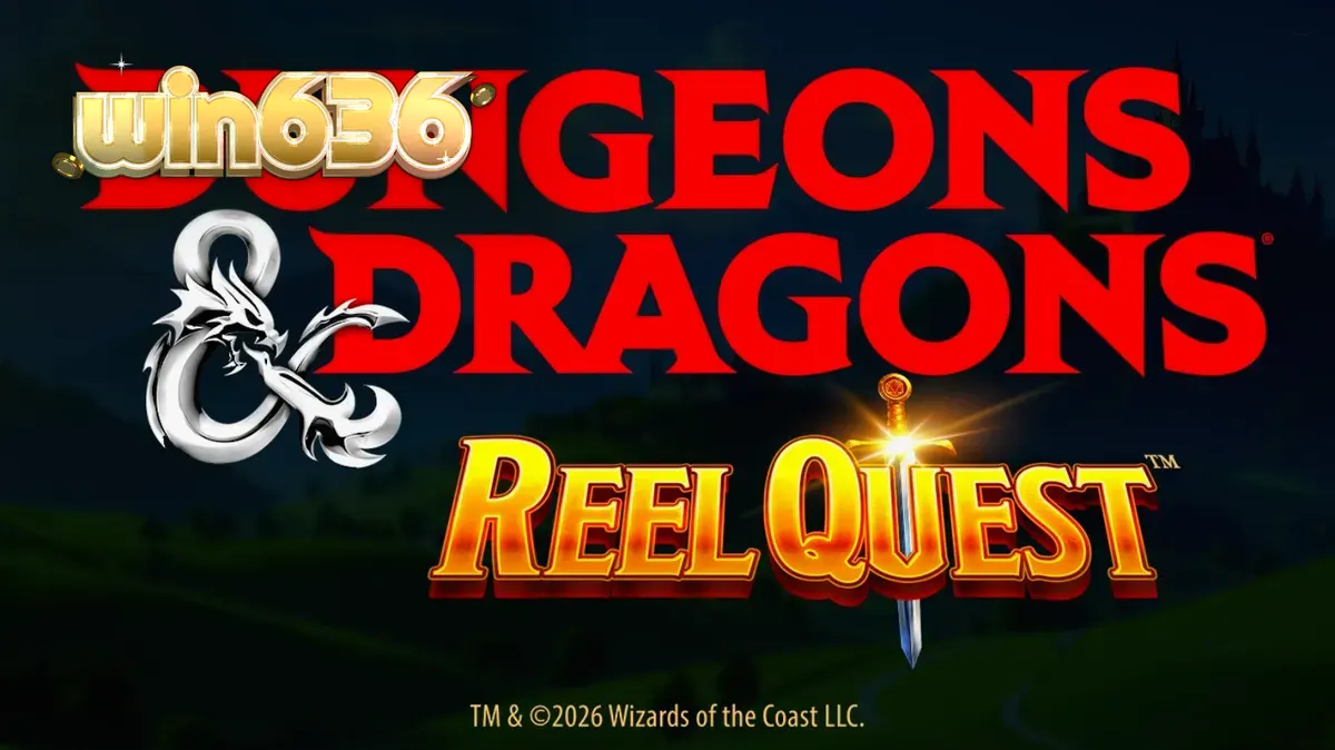 Interface do jogo Dungeons & Dragons Reel Quest com elementos de fantasia